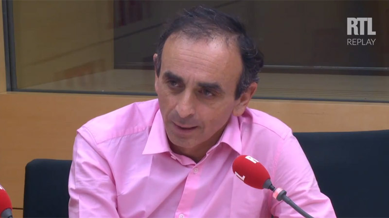 RTL juge « bien fondé » d'avoir maintenu Zemmour à l'antenne