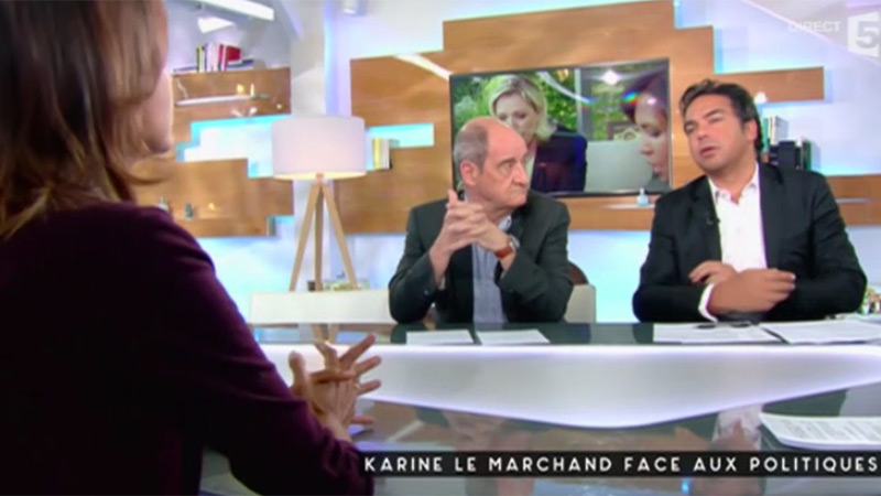 Quand Karine Le Marchand donne une leçon de journalisme à Patrick Cohen