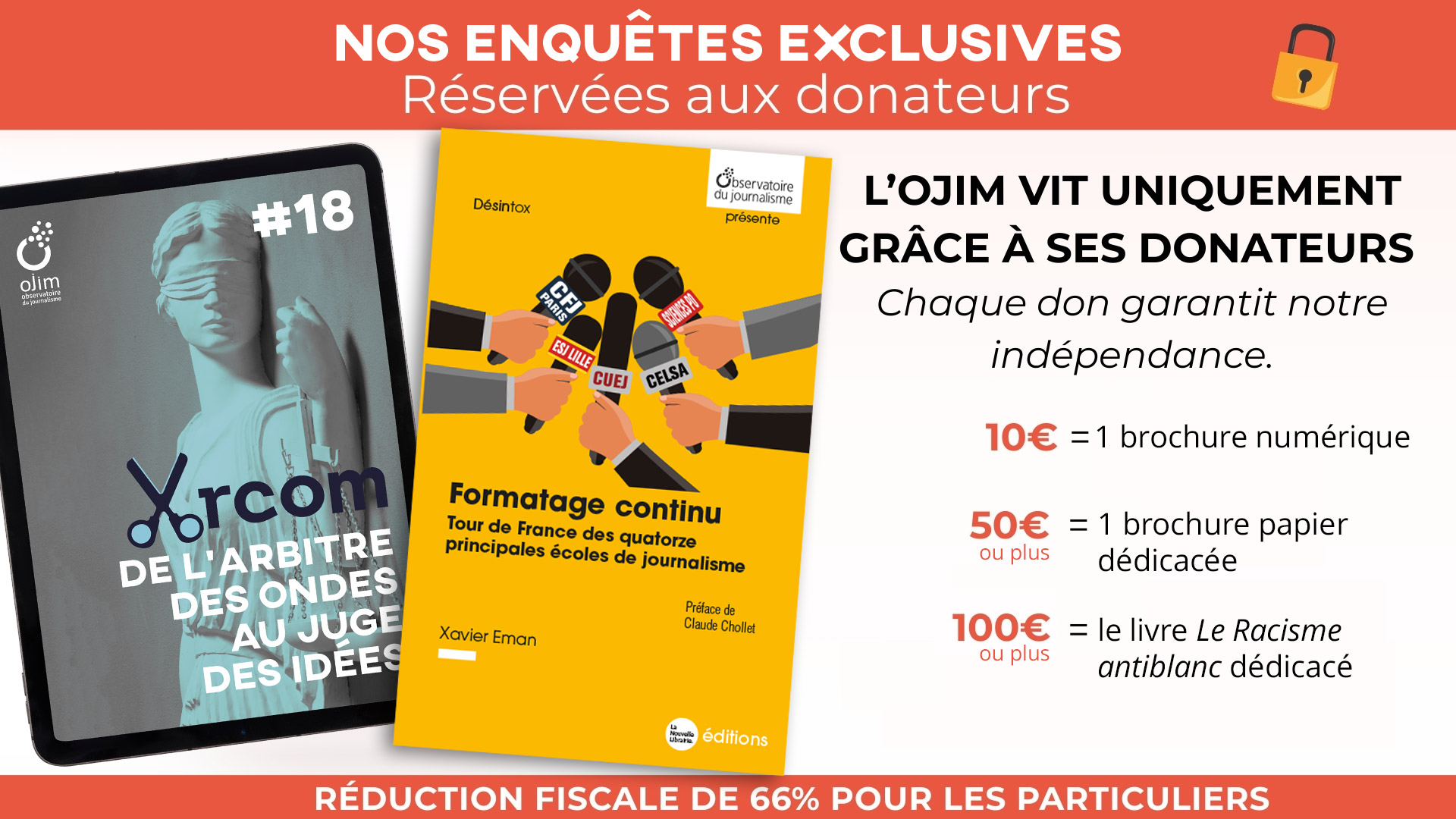 Faire un don à l'OJIM