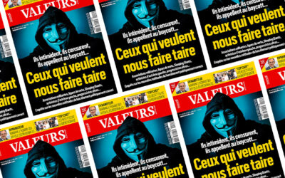 Le monde libéral libertaire en guerre contre Valeurs actuelles